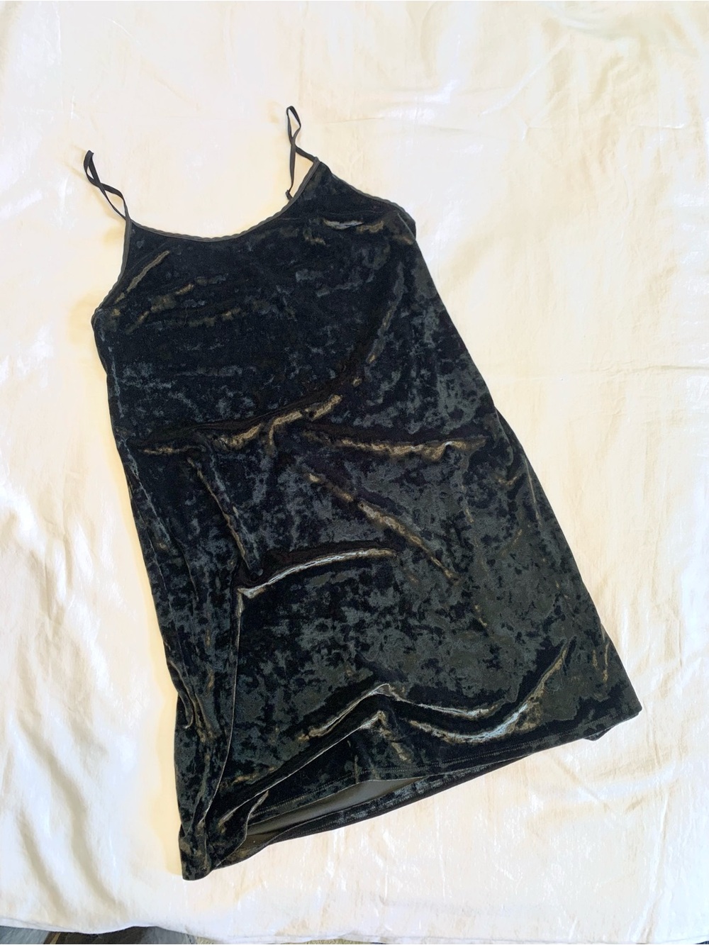 Victoria's Secret Black Velvet Slip Lingerie. Size XS/Small